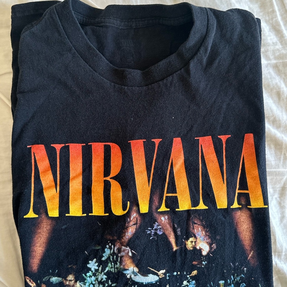 Nirvana Black Graphic Tee